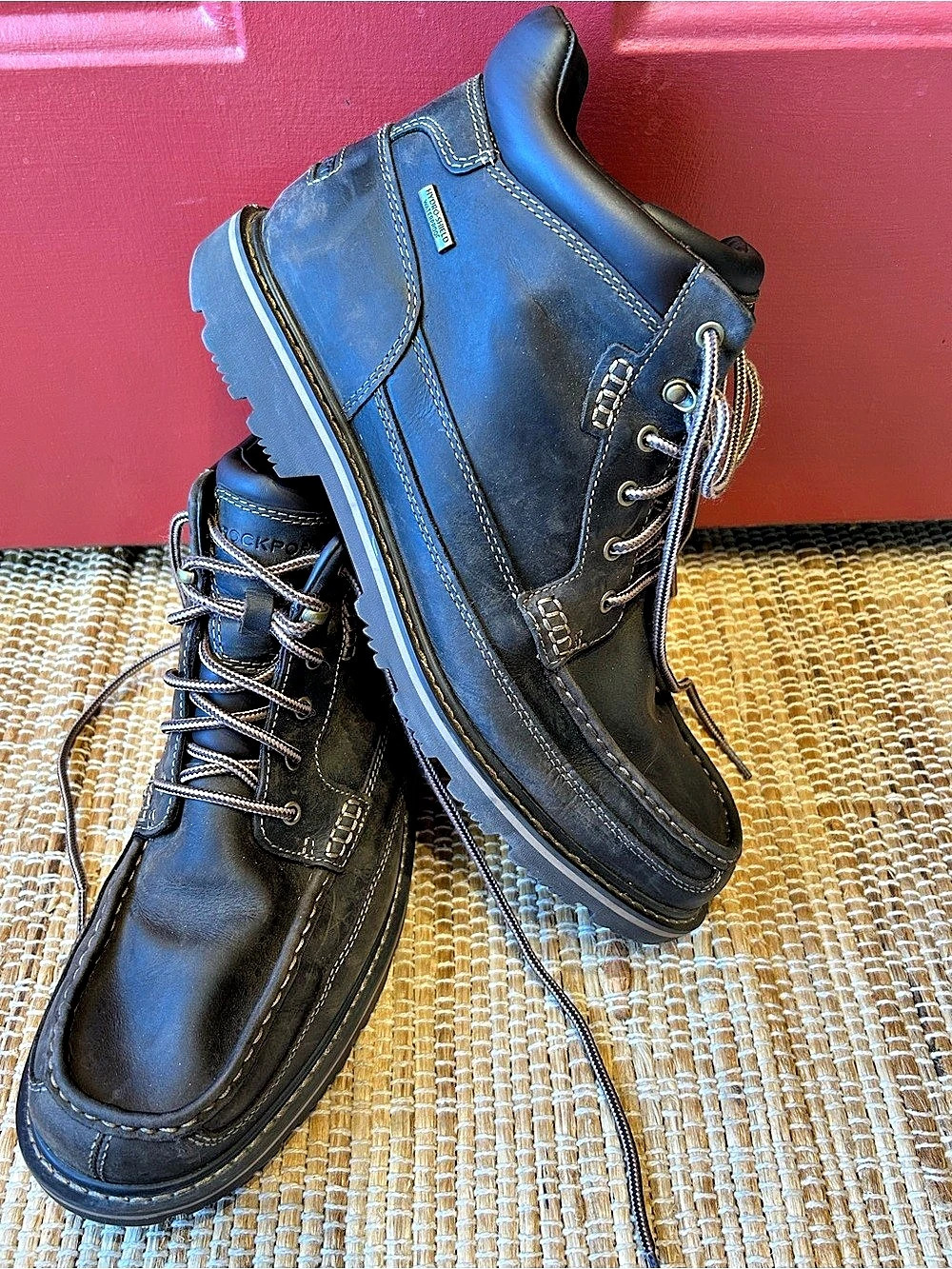 ROCKPORT s11.5 Men's Gentlemen WP Moc-Toe Mid Chukka Boot-waterproof!